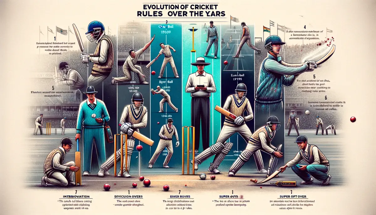 Evolution of Cricket Rules 1