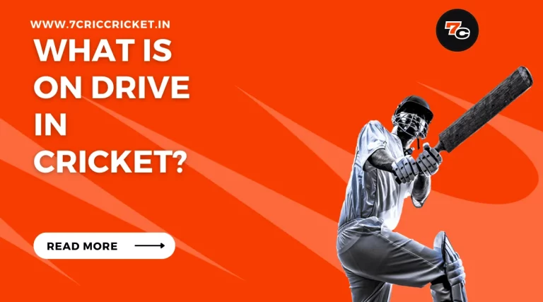 What Is on Drive in Cricket?