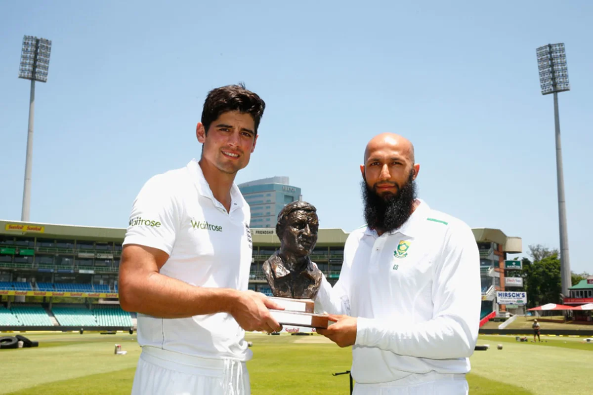 Alastair Cook vs Hashim Amla, Basil D'Oliveira Trophy, 2015