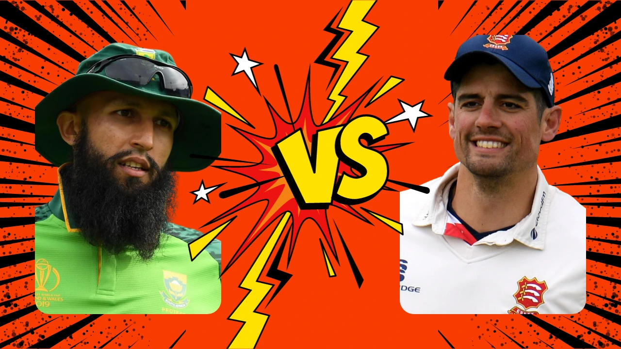 Alastair Cook vs Hashim Amla