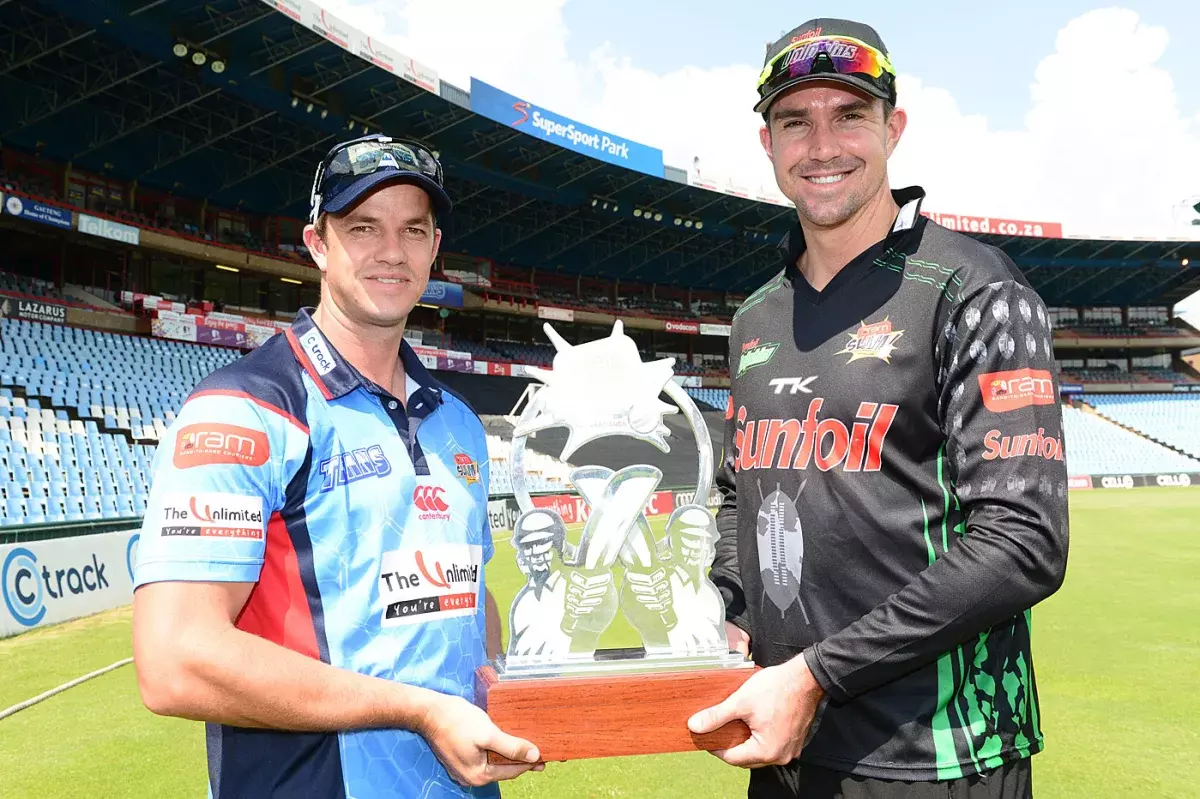 Albie Morkel and Kevin Pietersen, Ram Slam Trophy, 2015