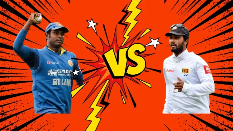 Angelo Mathews vs Dinesh Chandimal