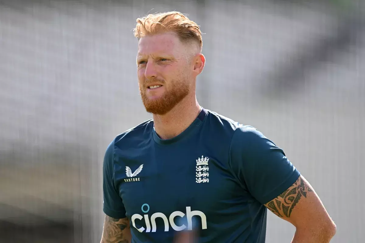 Ben Stokes at the Kia Oval