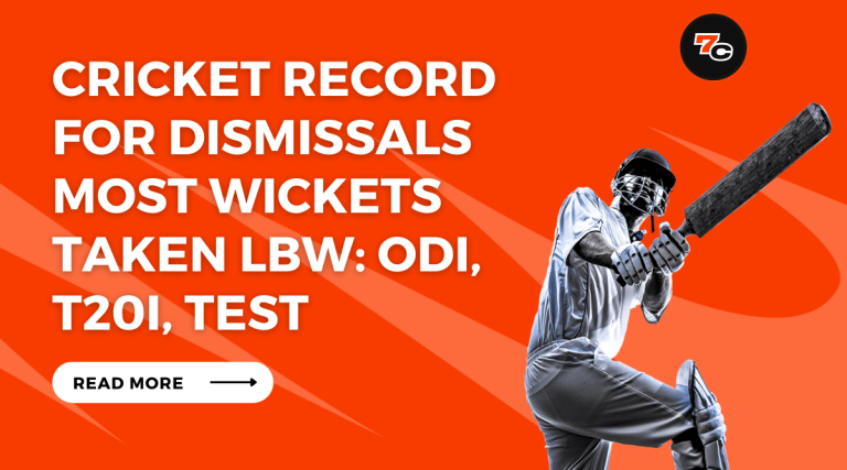 Cricket Record for Dismissals Most Wickets Taken LBW ODI, T20i, Test