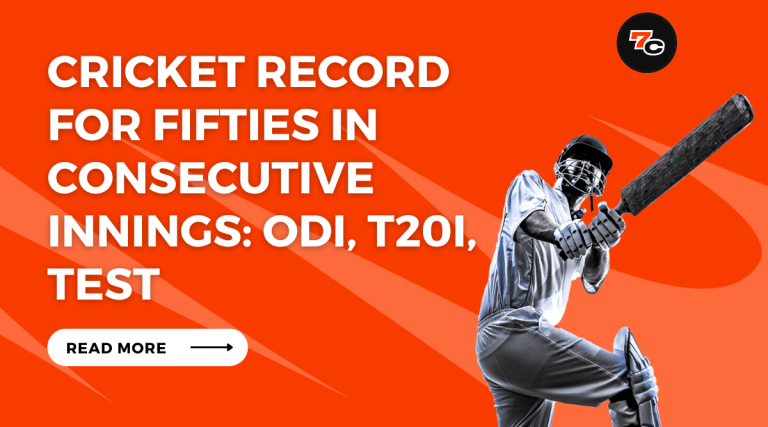 Cricket Record for Fifties in Consecutive Innings: ODI, T20i, Test