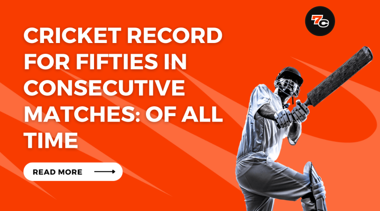 Cricket Record for Fifties in Consecutive Matches: Of All Time