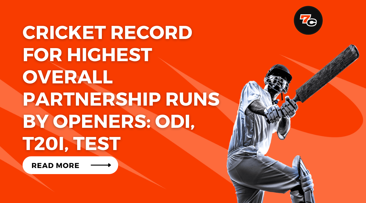 Cricket Record for Highest Overall Partnership Runs by Openers: ODI, T20i, Test