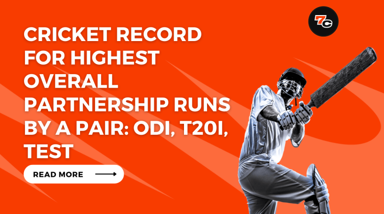 Cricket Record for Highest Overall Partnership Runs by a Pair: ODI, T20i, Test