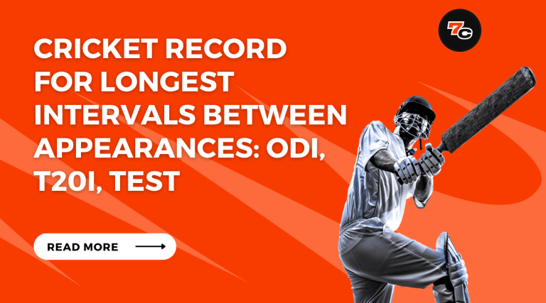 Cricket Record for Longest Intervals Between Appearances: ODI, T20i, Test