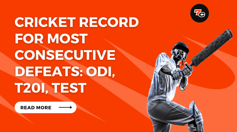 Cricket Record for Most Consecutive Defeats: ODI, T20I, Test