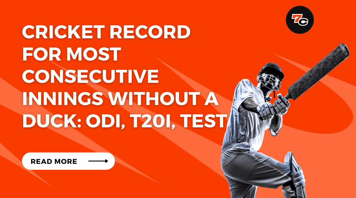 Cricket Record for Most Consecutive Innings Without a Duck: ODI, T20i, Test
