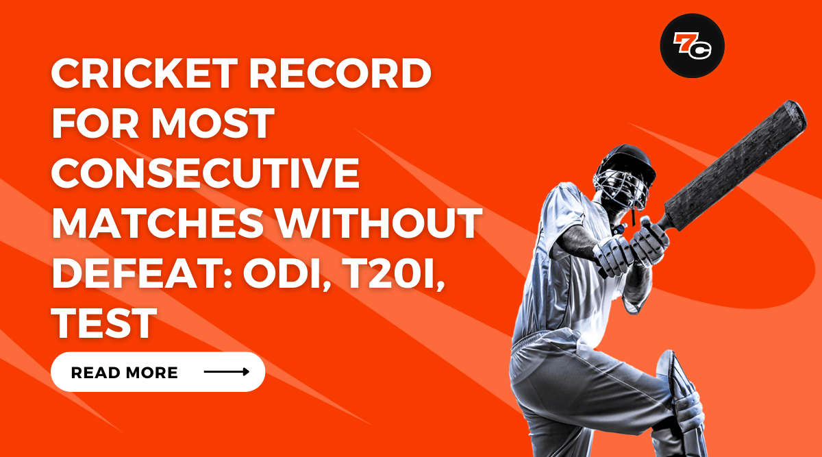 Cricket Record for Most Consecutive Matches Without Defeat: ODI, T20I, Test