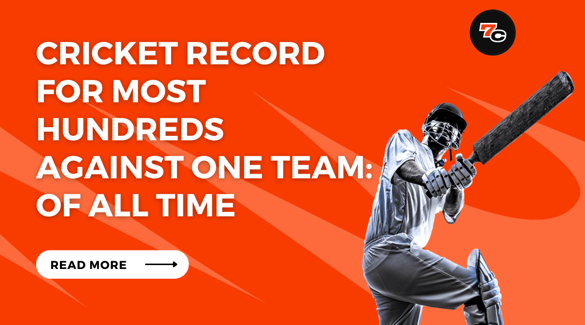 Cricket Record for Most Hundreds Against One Team: Of All Time