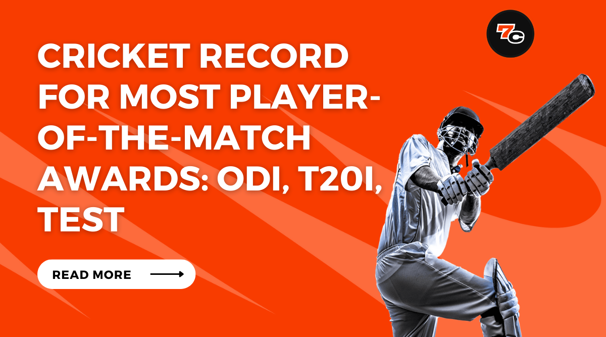 Cricket Record for Most Player-of-the-match Awards: ODI, T20i, Test