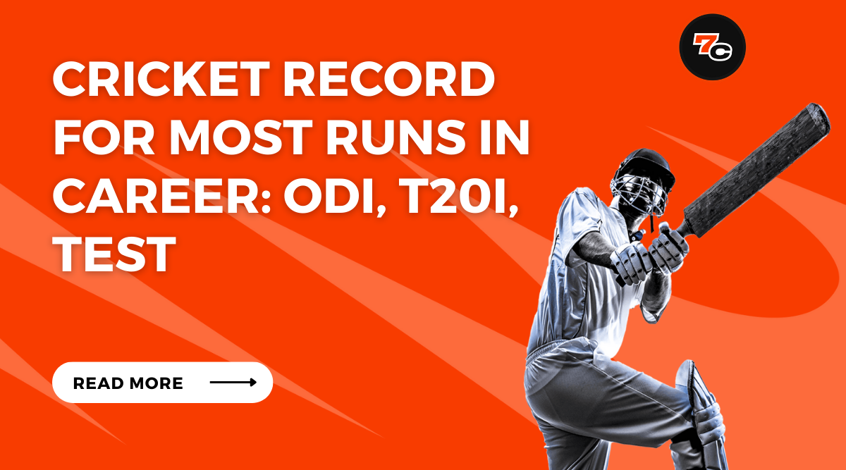 Cricket Record for Most Runs in Career: ODI, T20i, Test