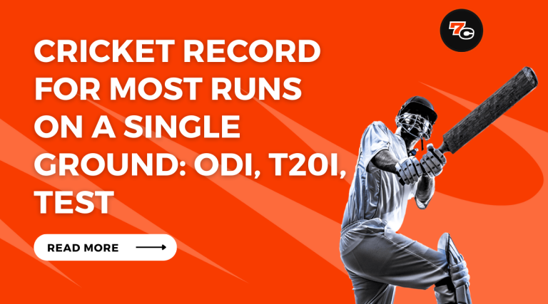 Cricket Record for Most Runs on a Single Ground: ODI, T20i, Test