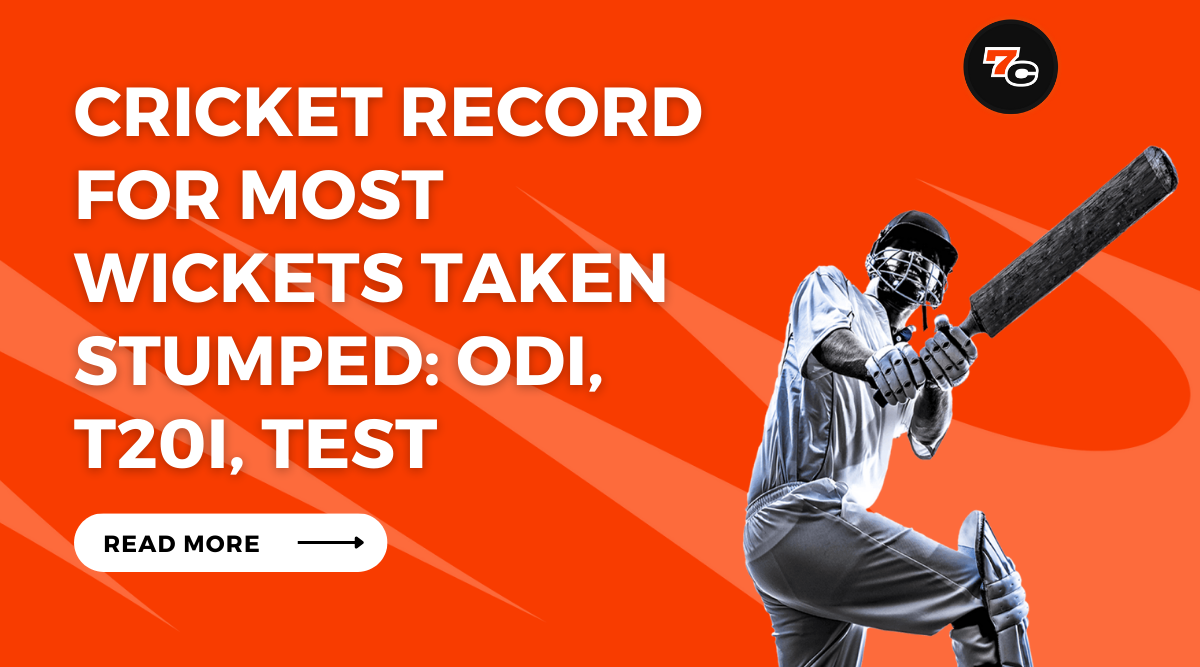Cricket Record for Most Wickets Taken Stumped: ODI, T20i, Test