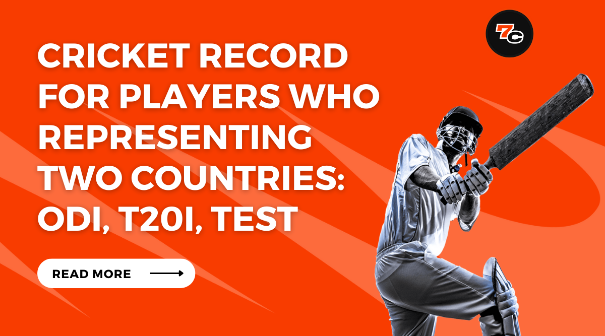 Cricket Record for Players Who Representing Two Countries: ODI, T20i, Test