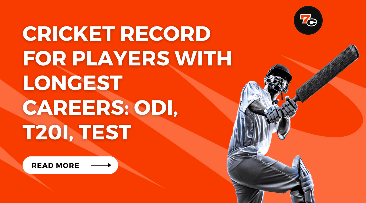 Cricket Record for Players with Longest Careers: ODI, T20i, Test