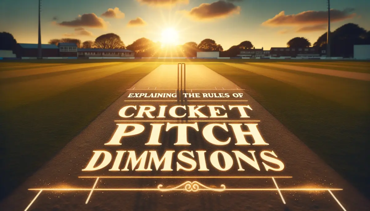 Explaining the Rules of Cricket Pitch Dimensions