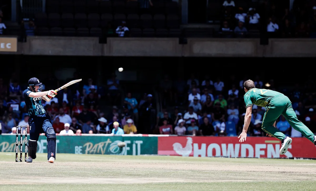 Harry Brook vs Anrich Nortje, South Africa vs England, 2nd ODI, 2023