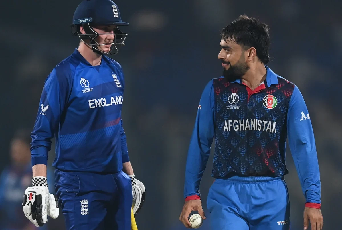 Harry Brook vs Rashid Khan, England vs Afghanistan, Cricket World Cup 2023