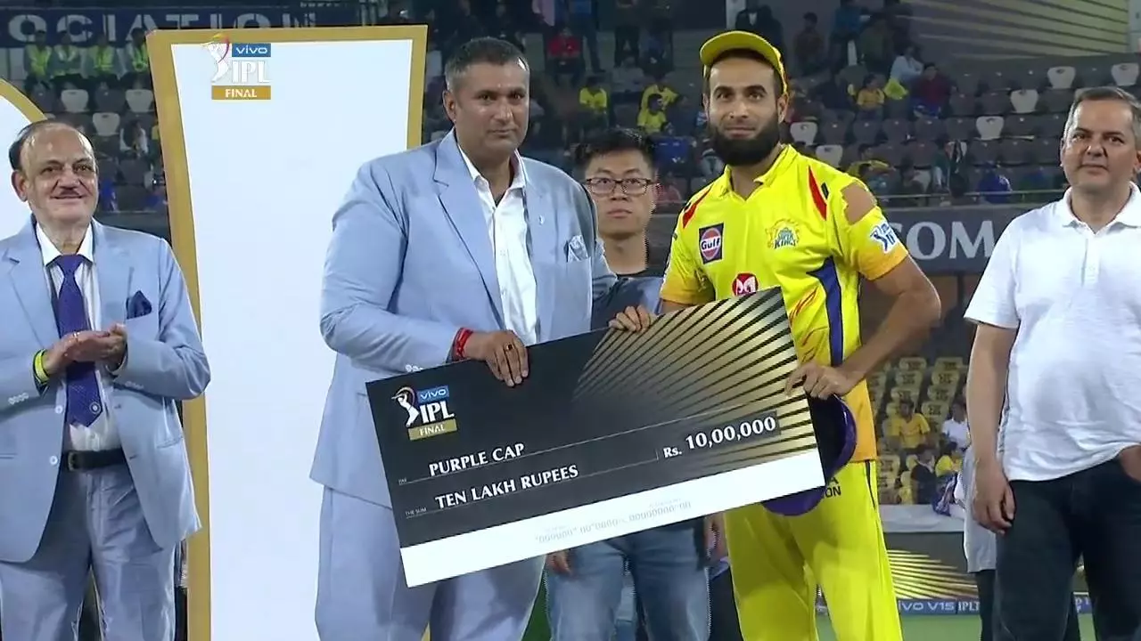 Imran Tahir, Purple Cap 2019