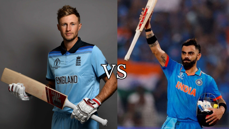 Joe Root vs Virat Kohli