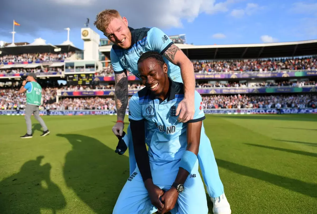 Jofra Archer and Ben Stokes, England vs New Zealand, Cricket World Cup 2019