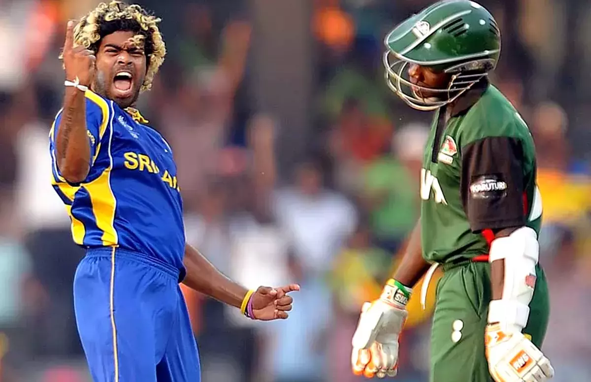 Lasith Malinga, Sri Lanka vs Kenya, Cricket World Cup 2011 (2)