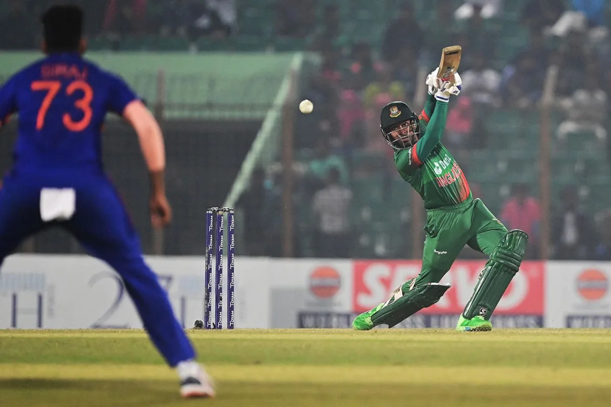 Mehidy Hasan Miraz, Bangladesh vs India, 3rd ODI, 2022