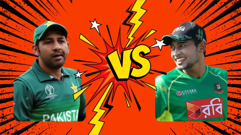 Mushfiqur Rahim vs Sarfaraz Ahmed