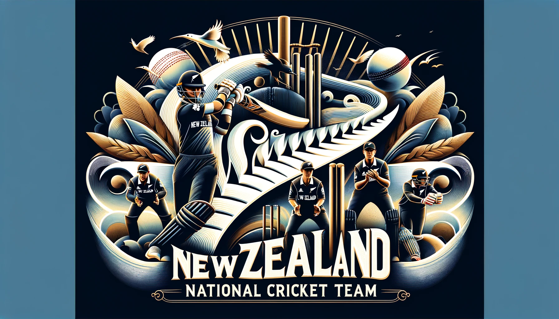 New Zealand National Cricket Team: The Black Caps Squad
