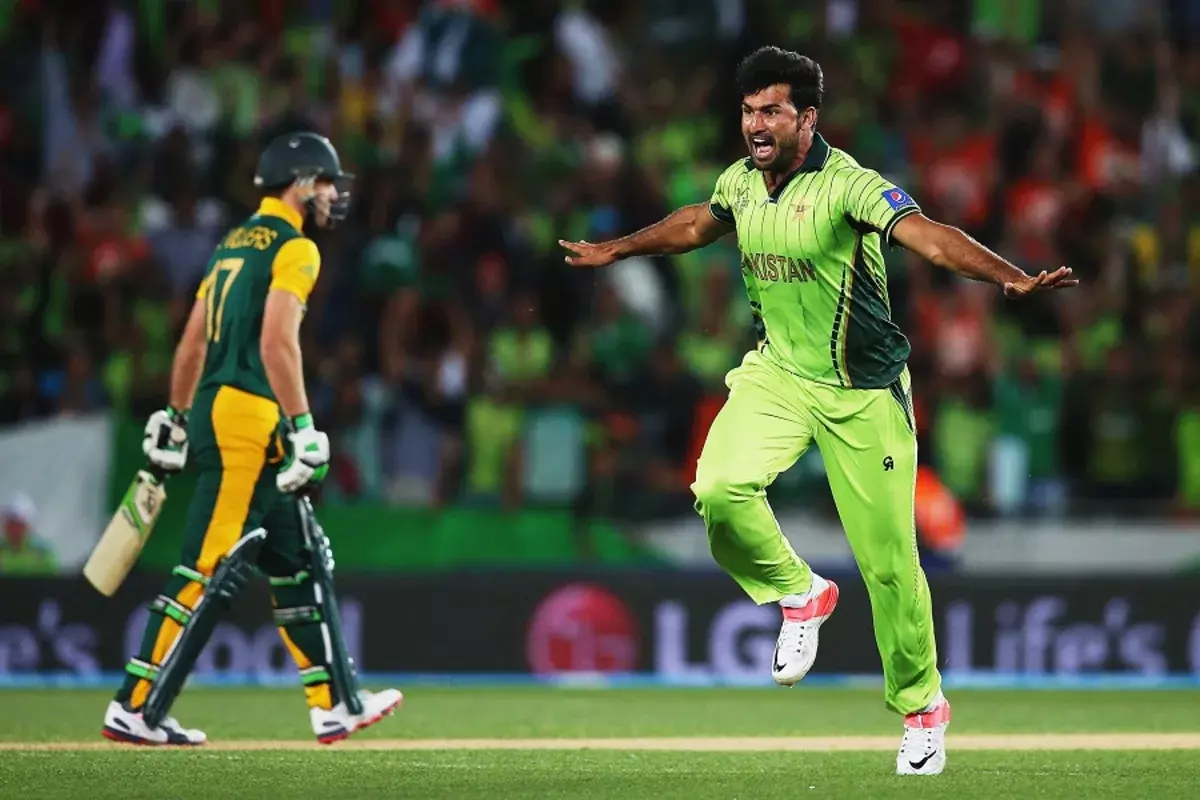 Sohail Khan vs AB de Villiers, Pakistan vs South Africa, Cricket World Cup 2015