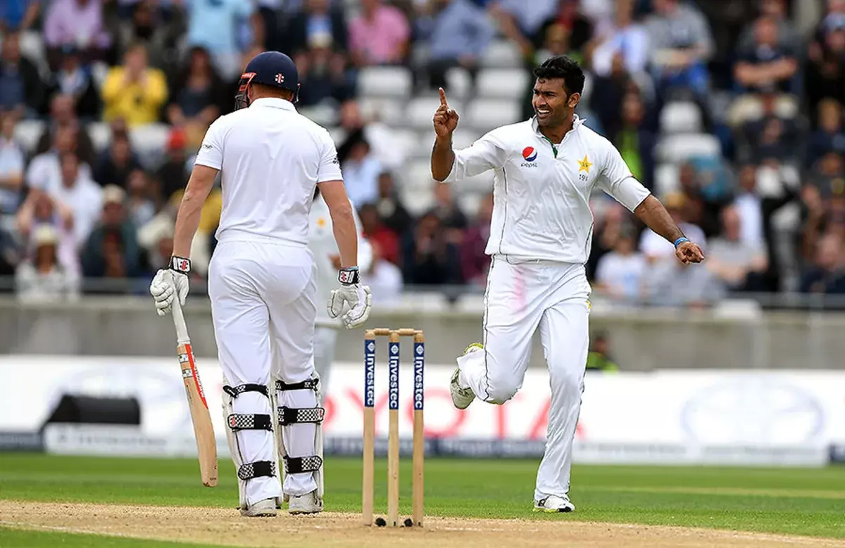 Sohail Khan vs Jonny Bairstow, England vs Pakistan, 3rd Test, 2016