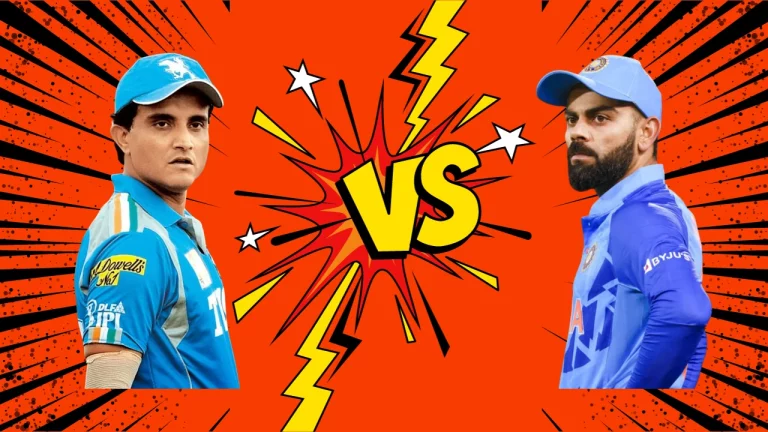 Sourav Ganguly vs Virat Kohli