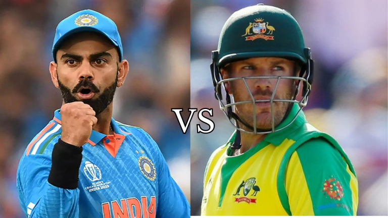 Virat Kohli vs Aaron Finch