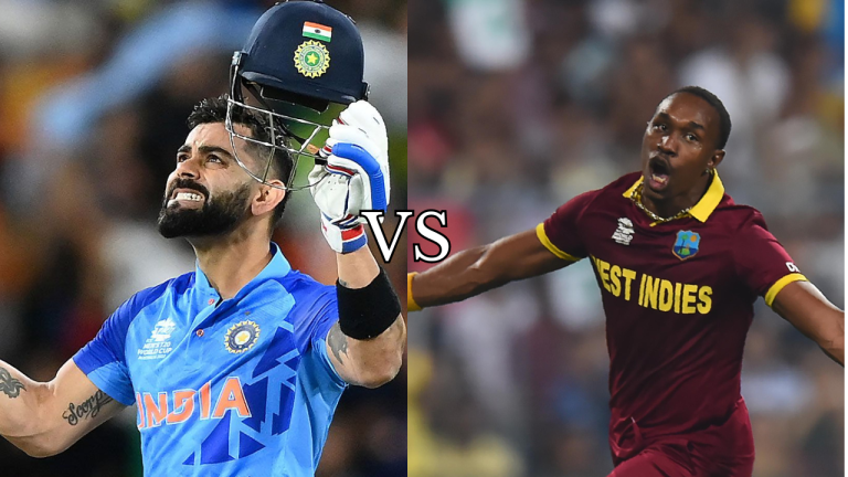 Virat Kohli vs Dwayne Bravo