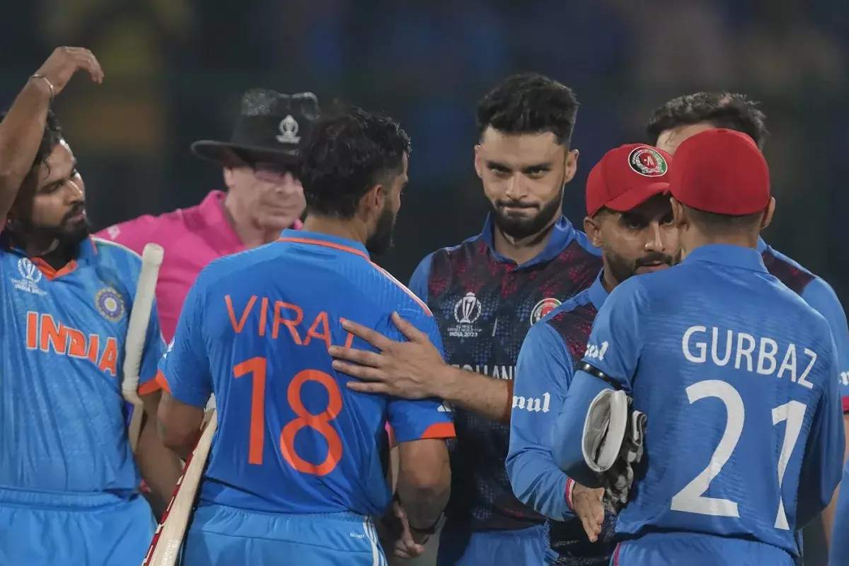 Virat Kohli vs Naveen-ul-Haq, India vs Afghanistan, Cricket World Cup 2023