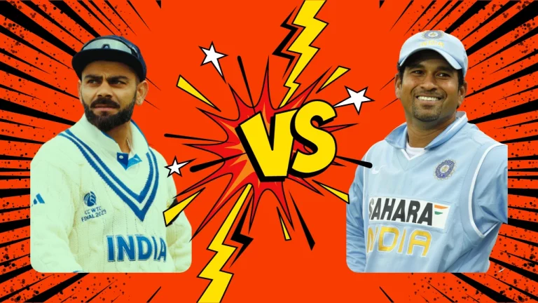 Virat Kohli vs Sachin Tendulkar