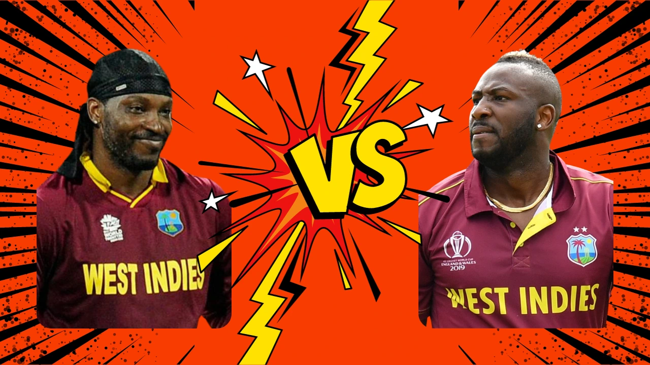 Chris Gayle vs Andre Russell