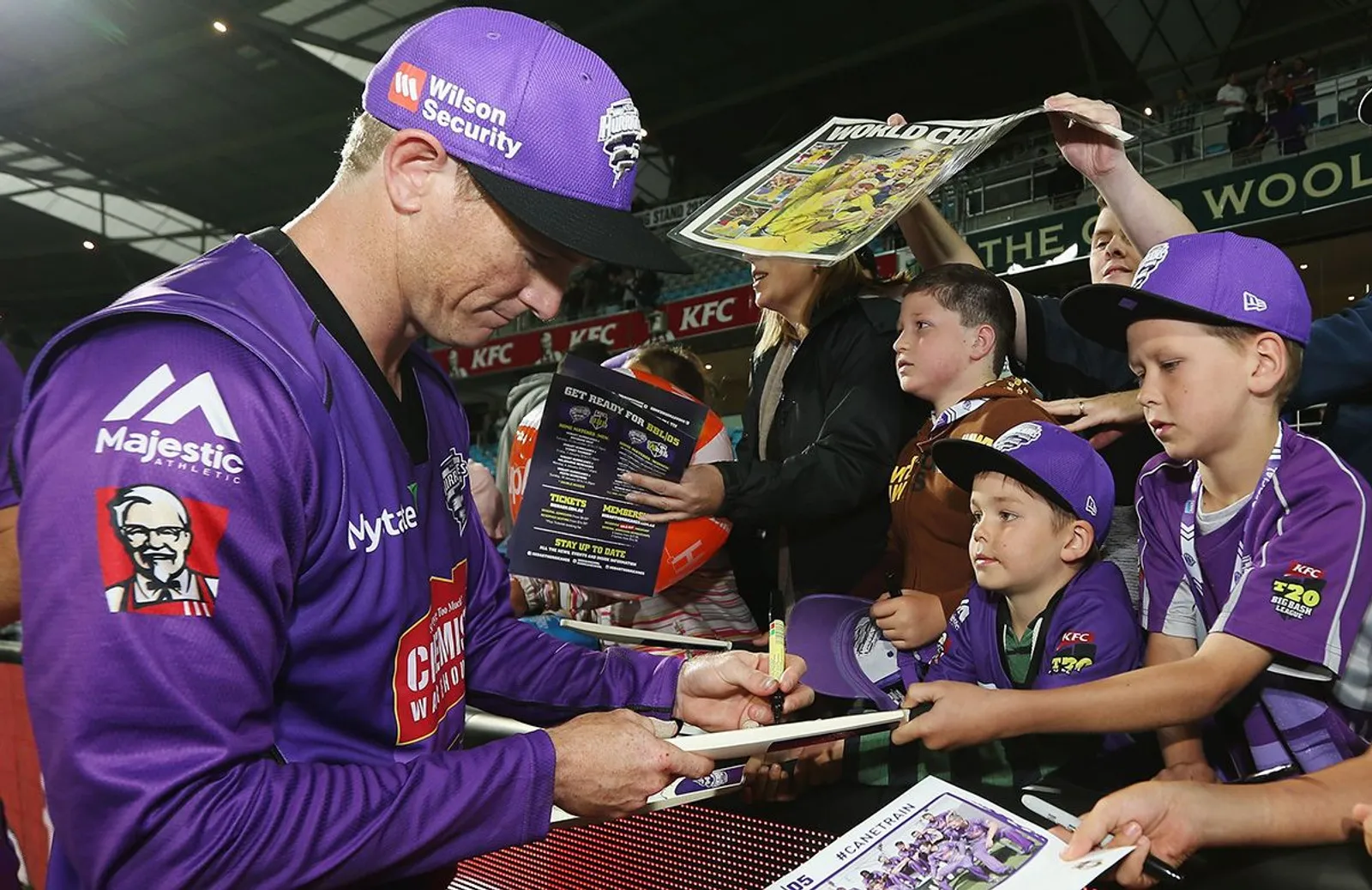 Hobart Hurricanes fans