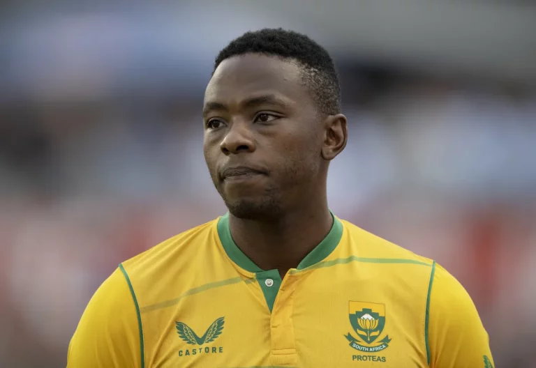 Kagiso Rabada. England vs South Africa, 1st T20i, 2022