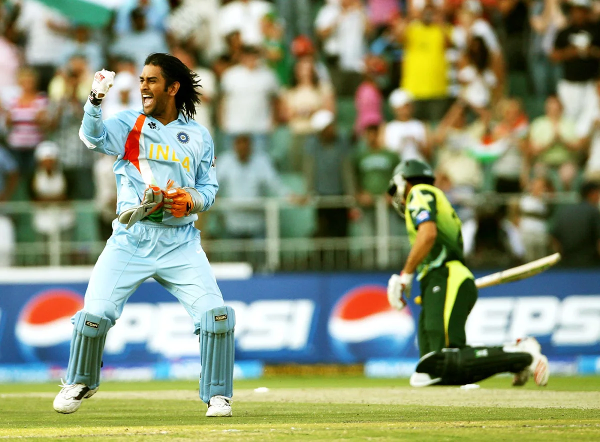 MS Dhoni vs Misbah-ul-Haq, India vs Pakistan, Final ICC World Twenty20, 2007