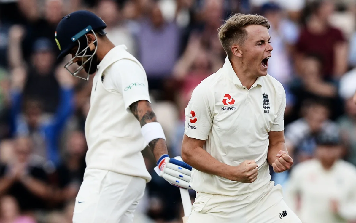 Sam Curran vs Virat Kohli, England vs India, 4th Test, 2018