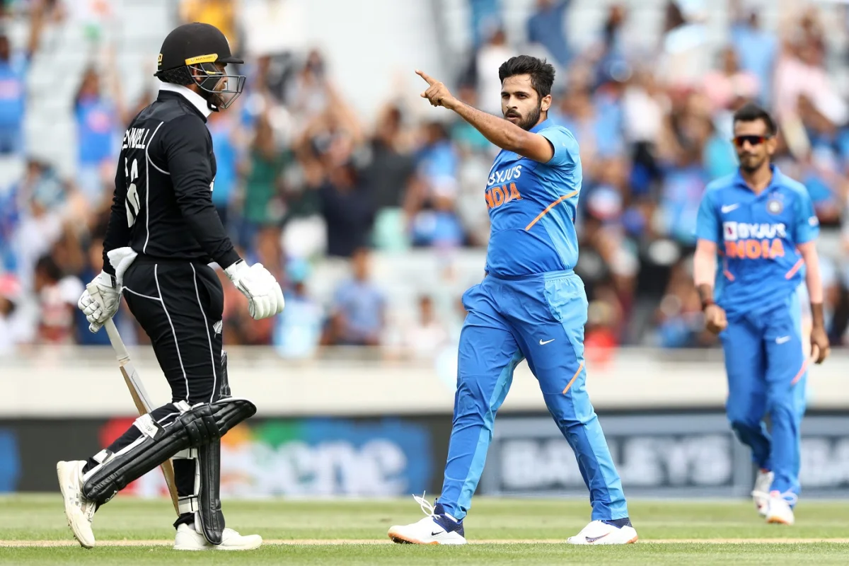 Shardul Thakur vs Tom Blundell, India vs New Zealand, 2nd ODI, 2020