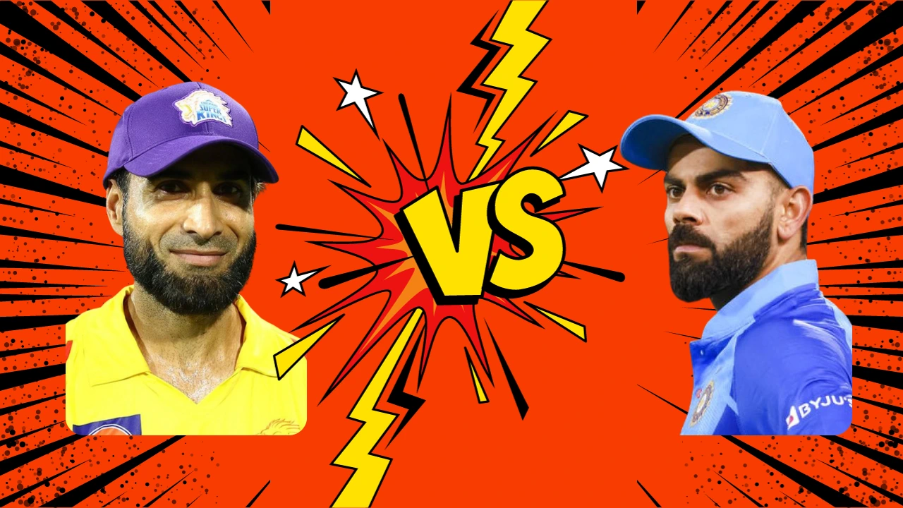 Virat Kohli vs Imran Tahir