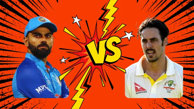 Virat Kohli vs Mitchell Johnson