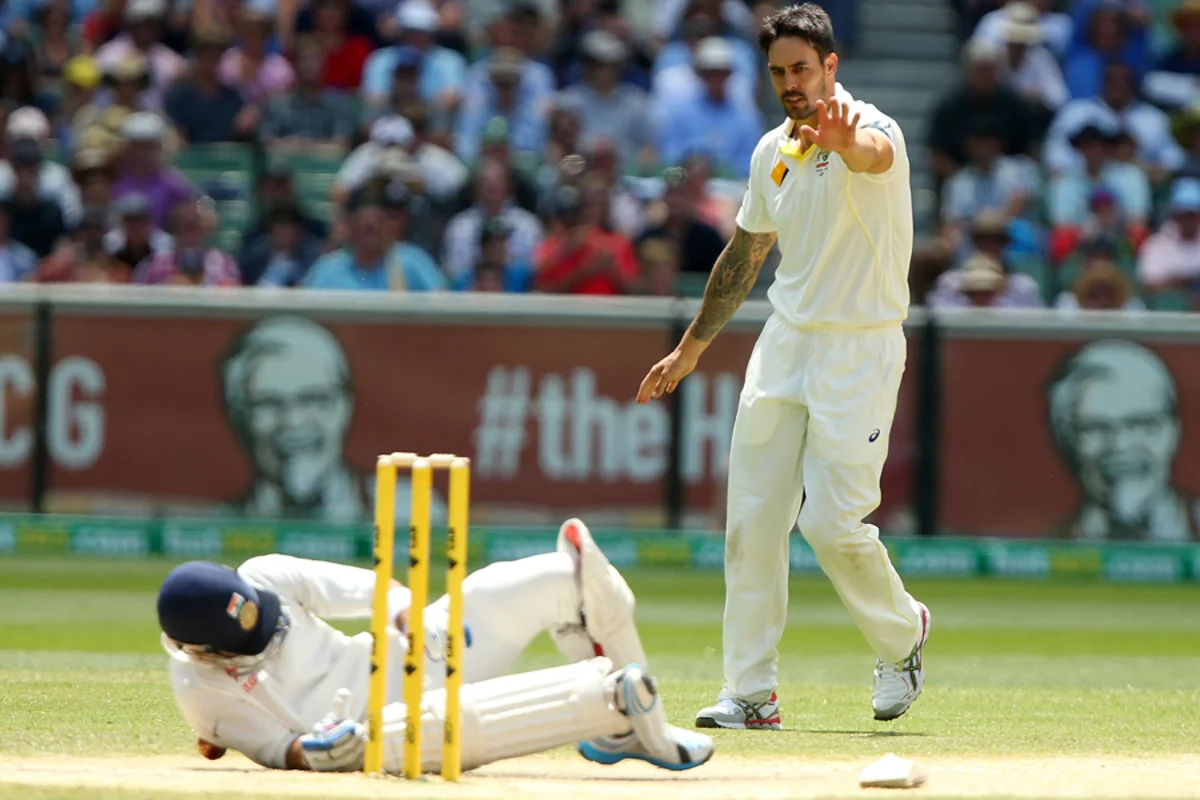Virat Kohli vs Mitchell Johnson, India vs Austalia, 3rd Test, 2014