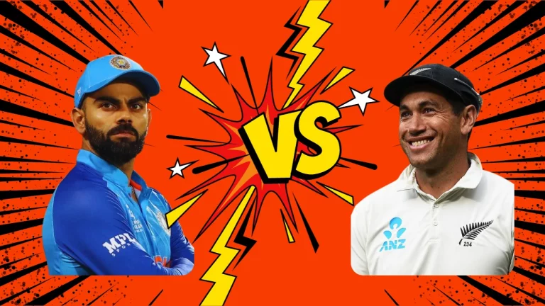 Virat Kohli vs Ross Taylor